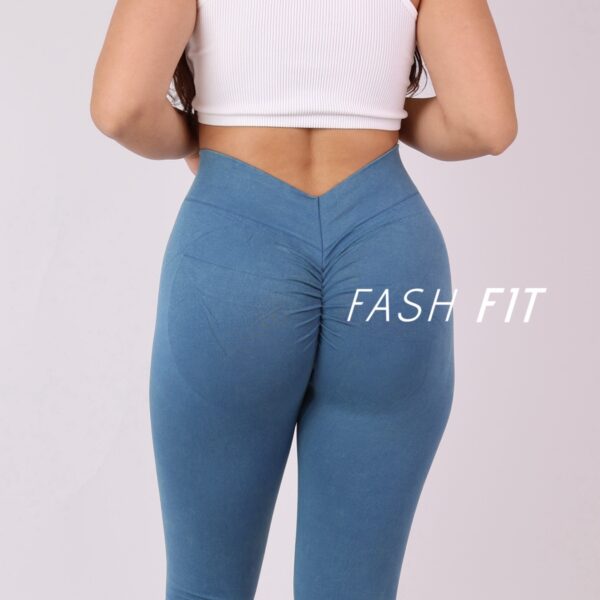 Calza Push Up en V Pre-lavada - Imagen 3