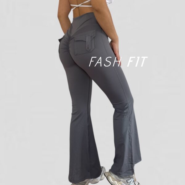 Calza lycra Flare push up Bolsillos - Imagen 5