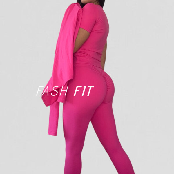 Conjunto lycra push up 3 piezas - Imagen 2