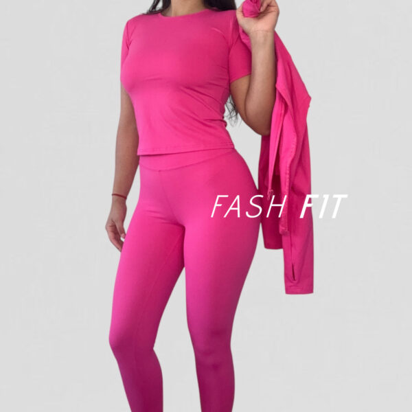 Conjunto lycra push up 3 piezas - Imagen 4