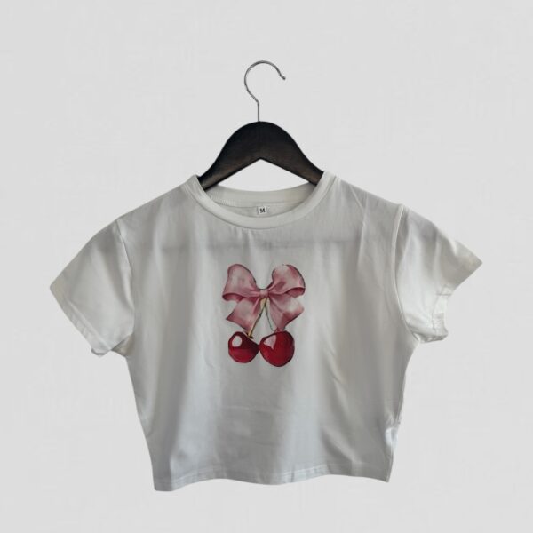 Polera Corta Cereza