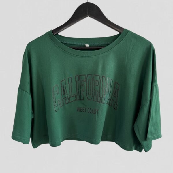 Polera Corta Oversize California - Imagen 2