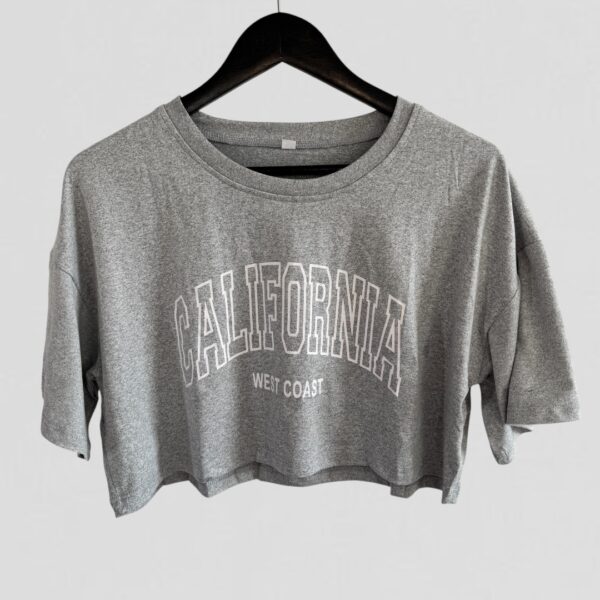 Polera Corta Oversize California