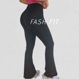 Calza lycra flare sin push up