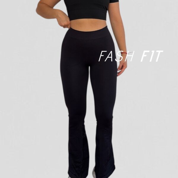 Calza flare push up en V - Imagen 4