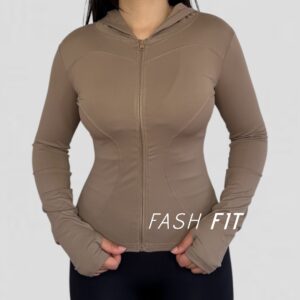 Chaleco ajustado con gorro