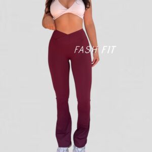 Calza lycra flare sin push up