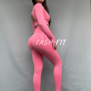 Calza push up jaspeada