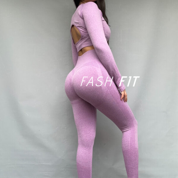 Calza push up jaspeada - Imagen 4