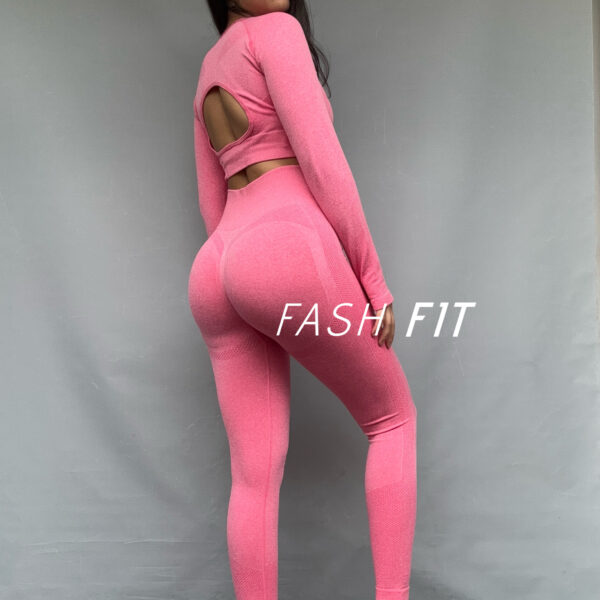 Calza push up jaspeada - Imagen 2