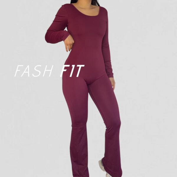 Enterito lycra flare manga larga - Imagen 2