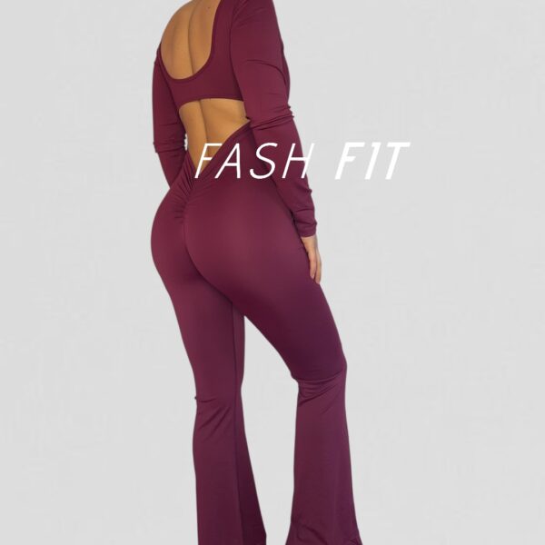 Enterito lycra flare manga larga - Imagen 3