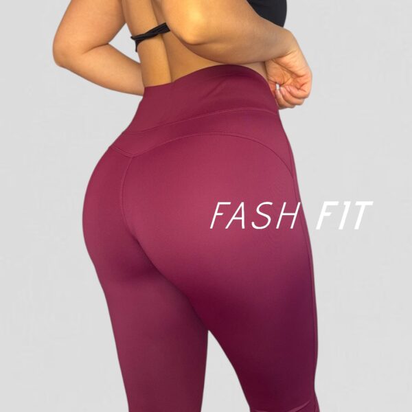 Calza lycra flare sin push up - Imagen 5