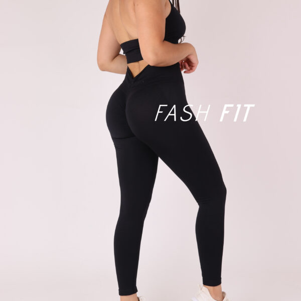 Calza lisa push up en V - Imagen 7