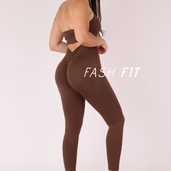 Calza lisa push up en V - Imagen 5