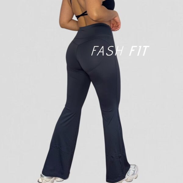Calza lycra flare realce - Imagen 5