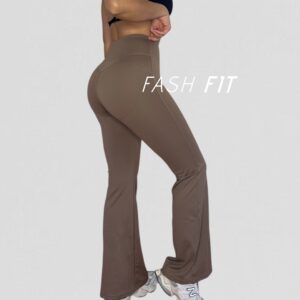 Calza lycra flare realce