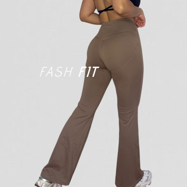Calza lycra flare realce - Imagen 3