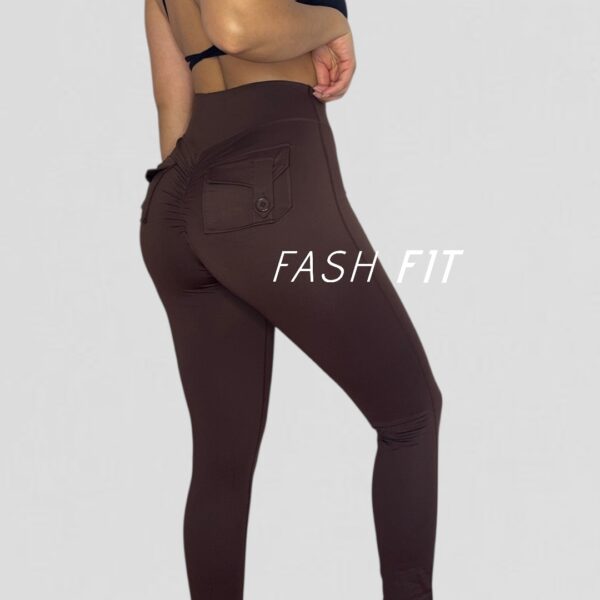 Calza lycra push up bolsillos - Imagen 4