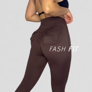 Calza lycra push up bolsillos