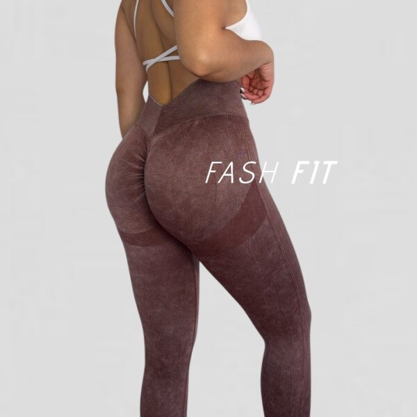 Calza push up en V pre lavada