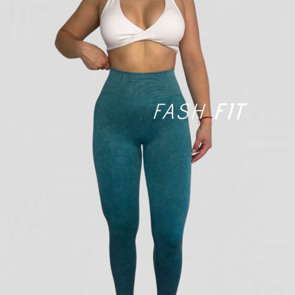 Calza push up en V pre lavada - Imagen 5
