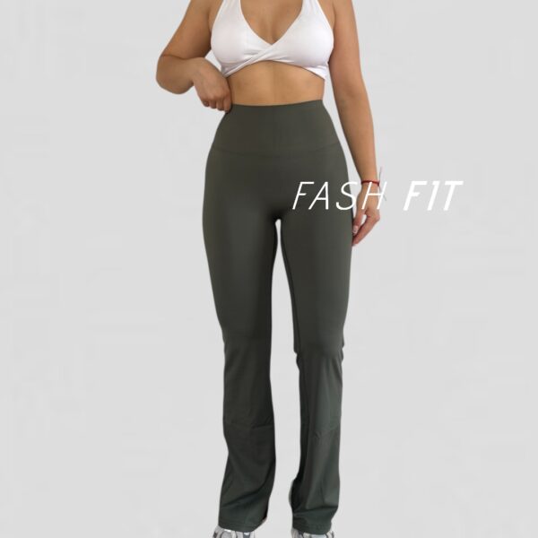 Calza lycra flare sin push up - Imagen 2