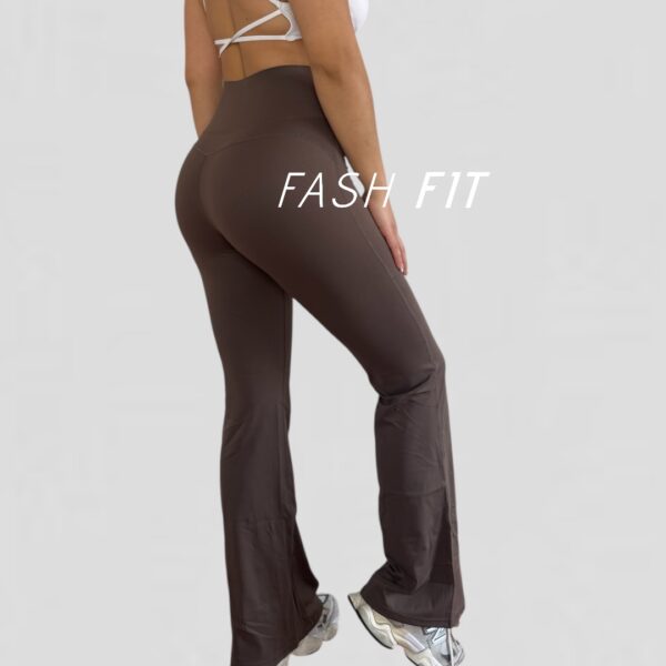Calza lycra flare sin push up - Imagen 4