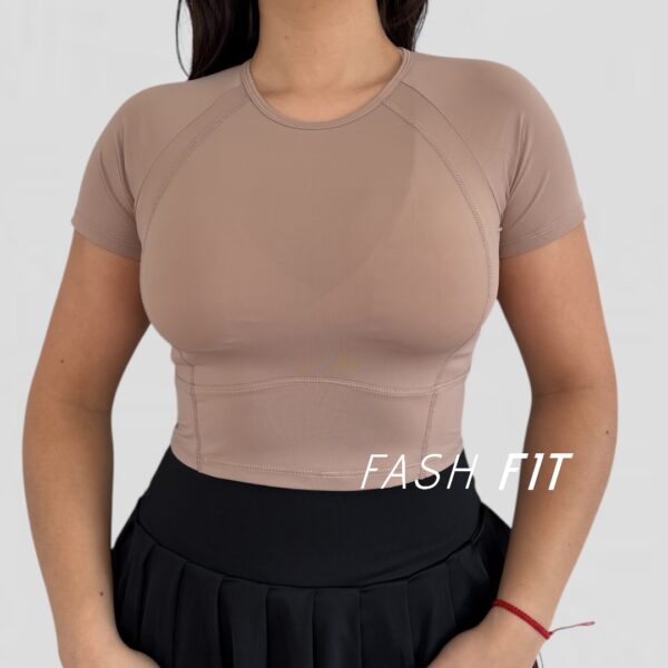 Top manga corta lycra - Imagen 4