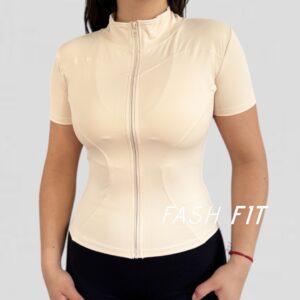 Polera Ajustada Cierre