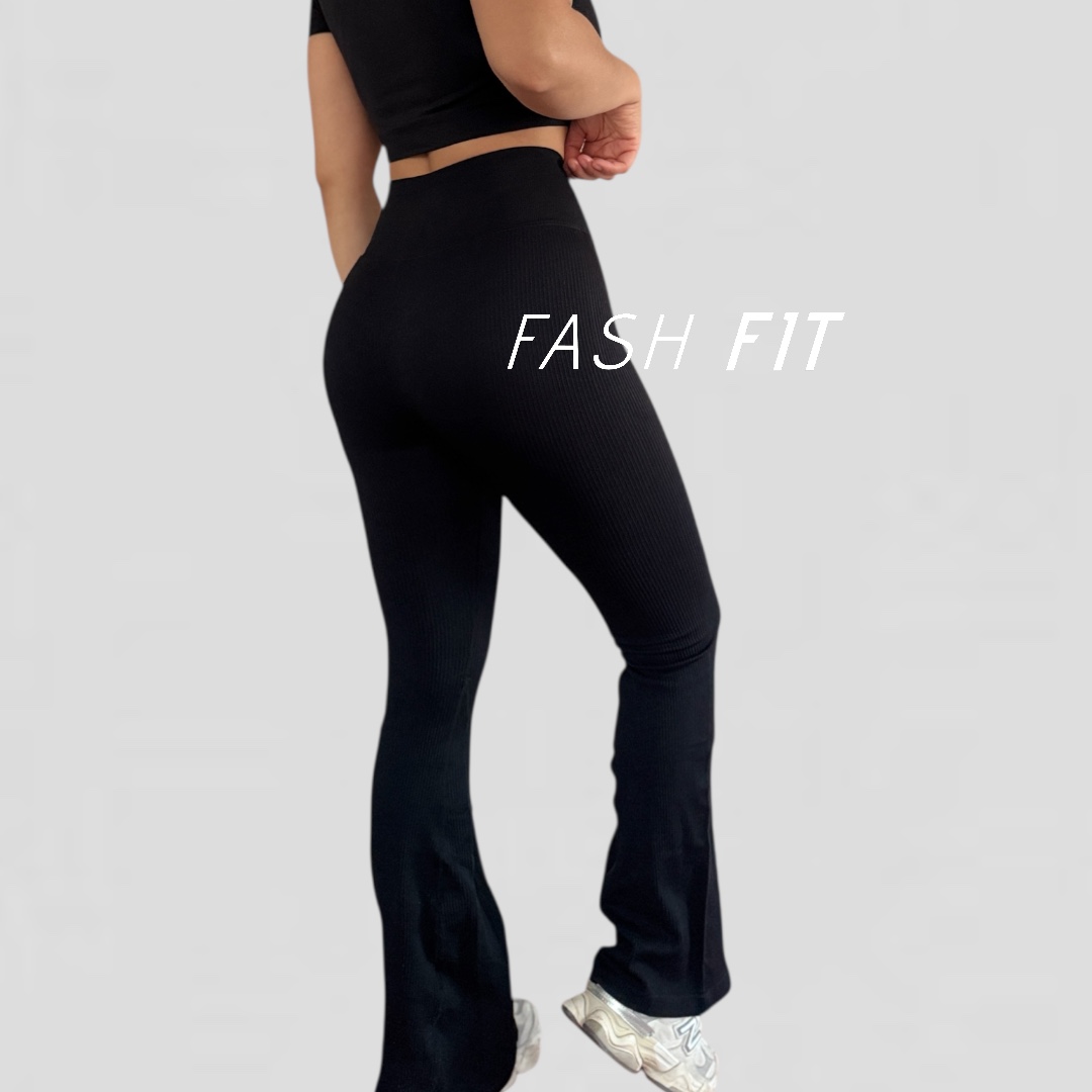 Calza rib flare sin push up - Imagen 2