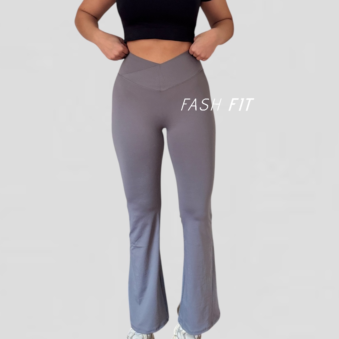 Calza Flare lycra pretina V - Imagen 5