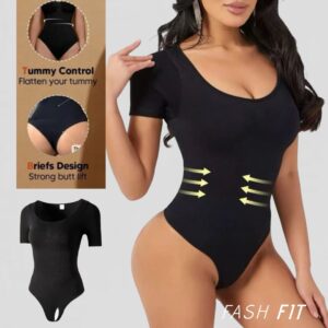 Body reductor manga corta