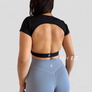 Top espalda abierta premium
