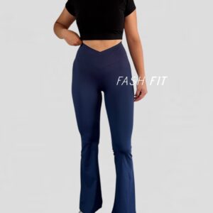 Calza Flare lycra pretina V