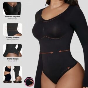 Body reductor manga larga