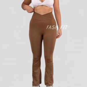 Calza flare push up seamless
