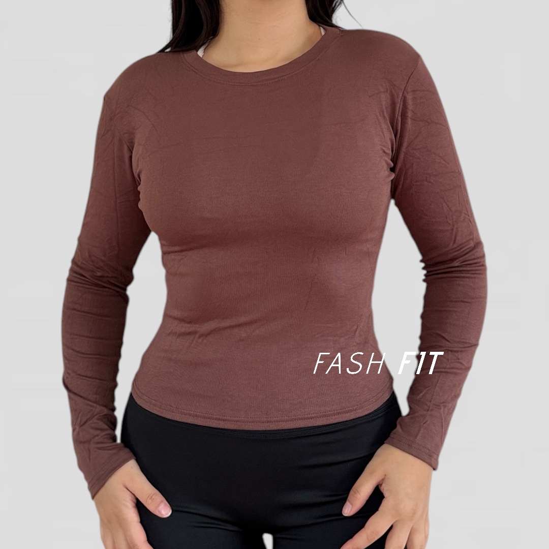 Polera manga larga algodón - Imagen 3